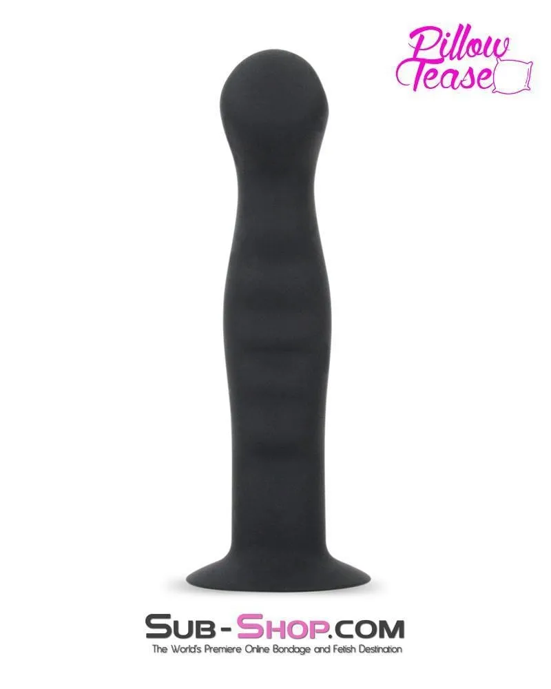 0359E-SIS      Sissy Boy Small Ripple Silicone Pegging Dildo