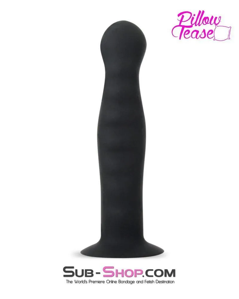 0359E-SIS      Sissy Boy Small Ripple Silicone Pegging Dildo
