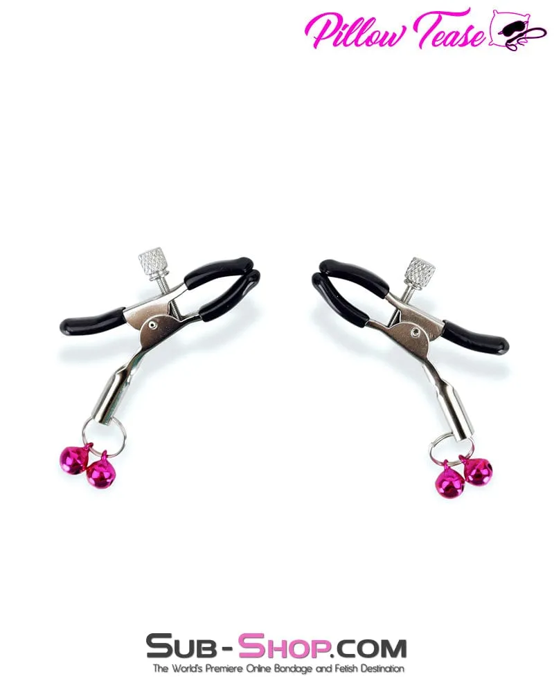 0383M      Little Bells Adjustable Rubber Tipped Nipple Clamps - MEGA Deal