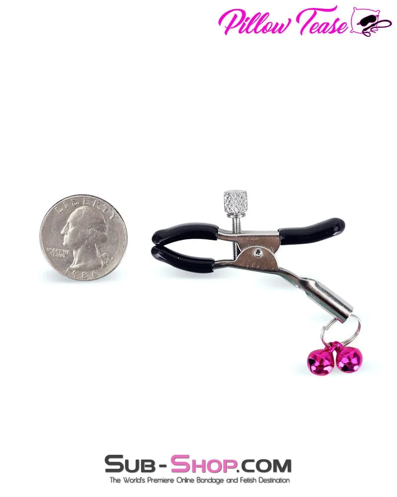 0383M      Little Bells Adjustable Rubber Tipped Nipple Clamps - MEGA Deal