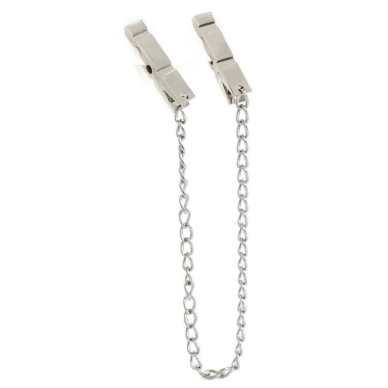 0425M  Mini Metal Stainless Steel Clothes Pins Nipple Clamps