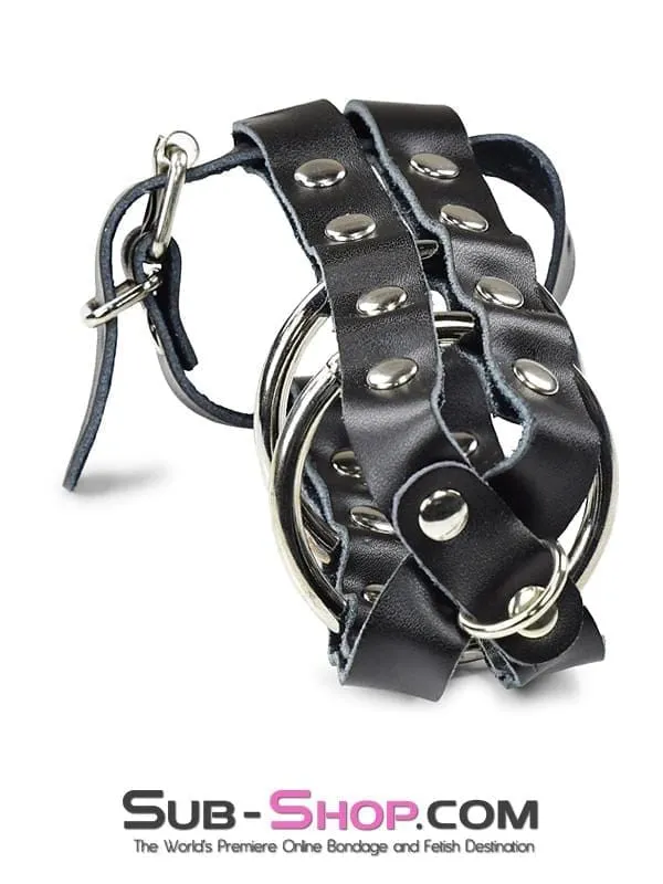 1797DL-SIS      Sissy Minx Lockable Cock & Balls Cage with Lead Ring Tip