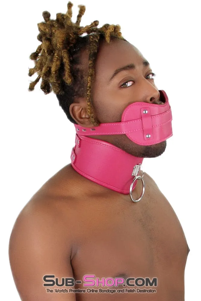 2300M-SIS      BDSM Mistress Pretty Sissy Boi's Head Games 3 Locking Penis Panel Gag