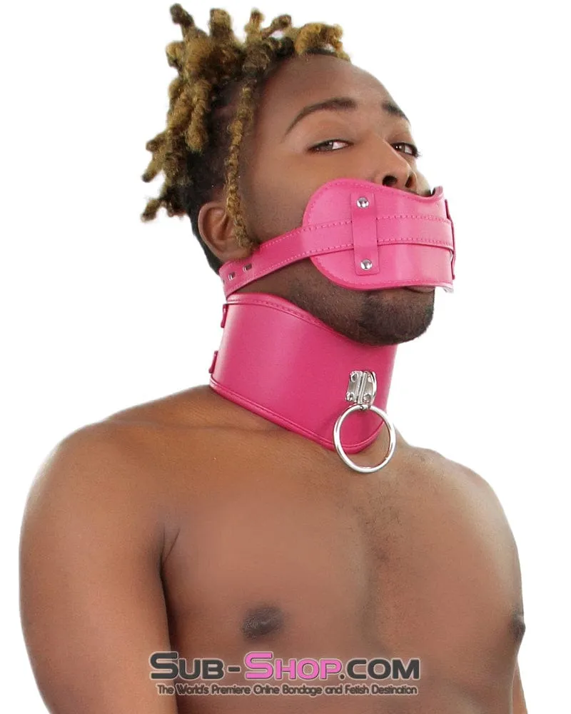 2300M-SIS      BDSM Mistress Pretty Sissy Boi's Head Games 3 Locking Penis Panel Gag