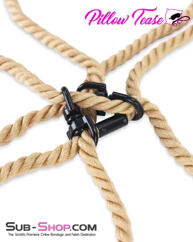2345DL      Self Bondage Rope Hogtie Handcuffs