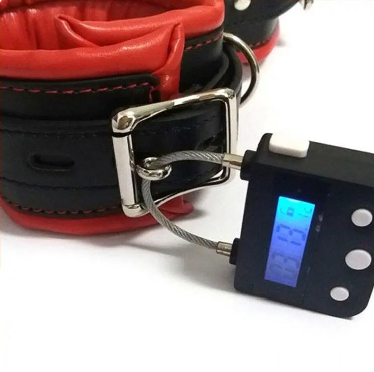 2758M-SIS      Forced Feminization Fantasy Professional Dominatrix Sissy Accessory Time Lock USB Rechargeable Lock. The Ultimate Self Bondage Lock