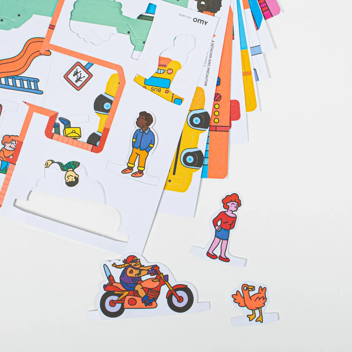 3D Paper toys - City