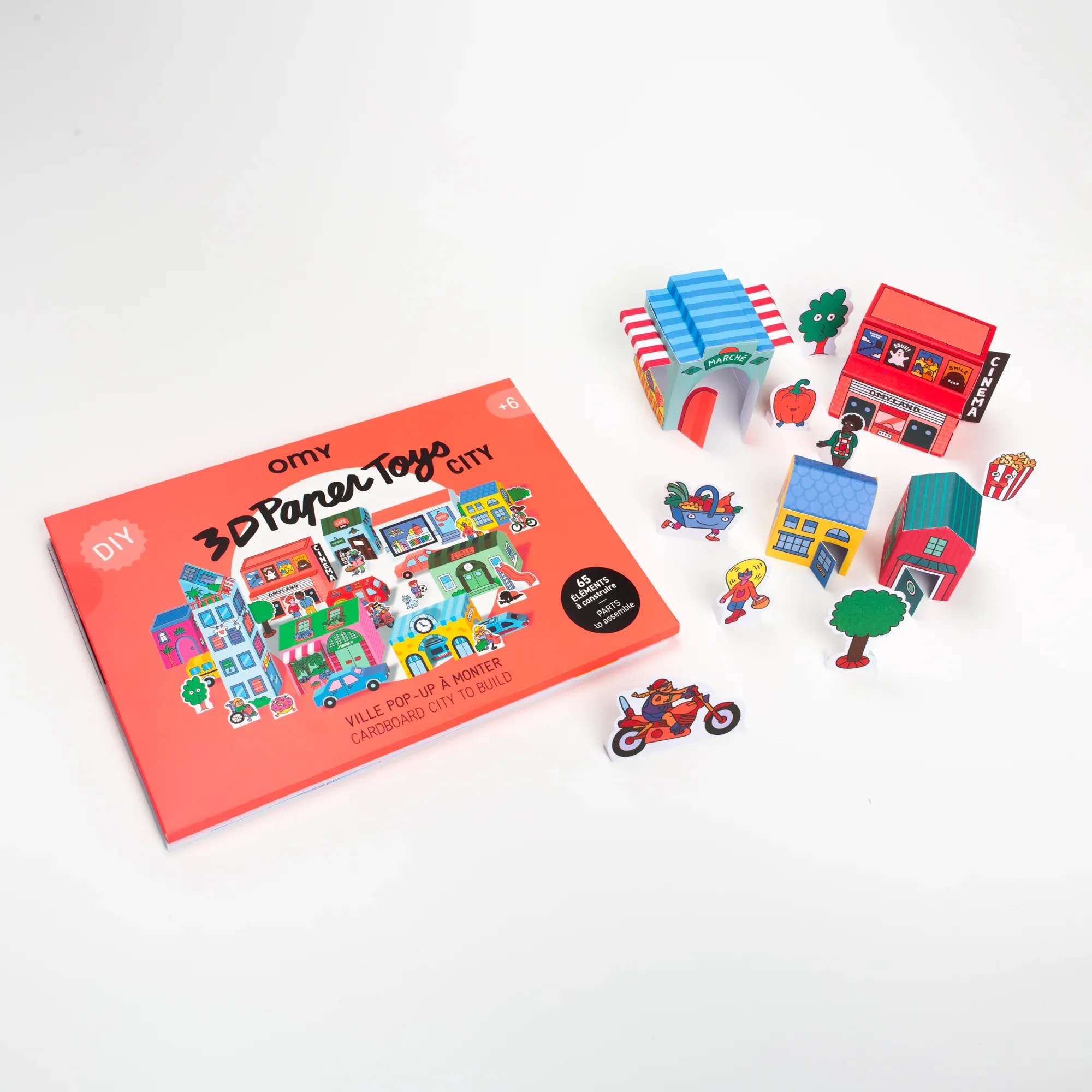 3D Paper toys - City