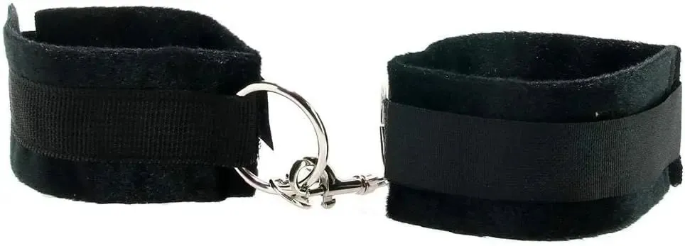 4-Piece Introductory BDSM Beginner Bondage Kit Black