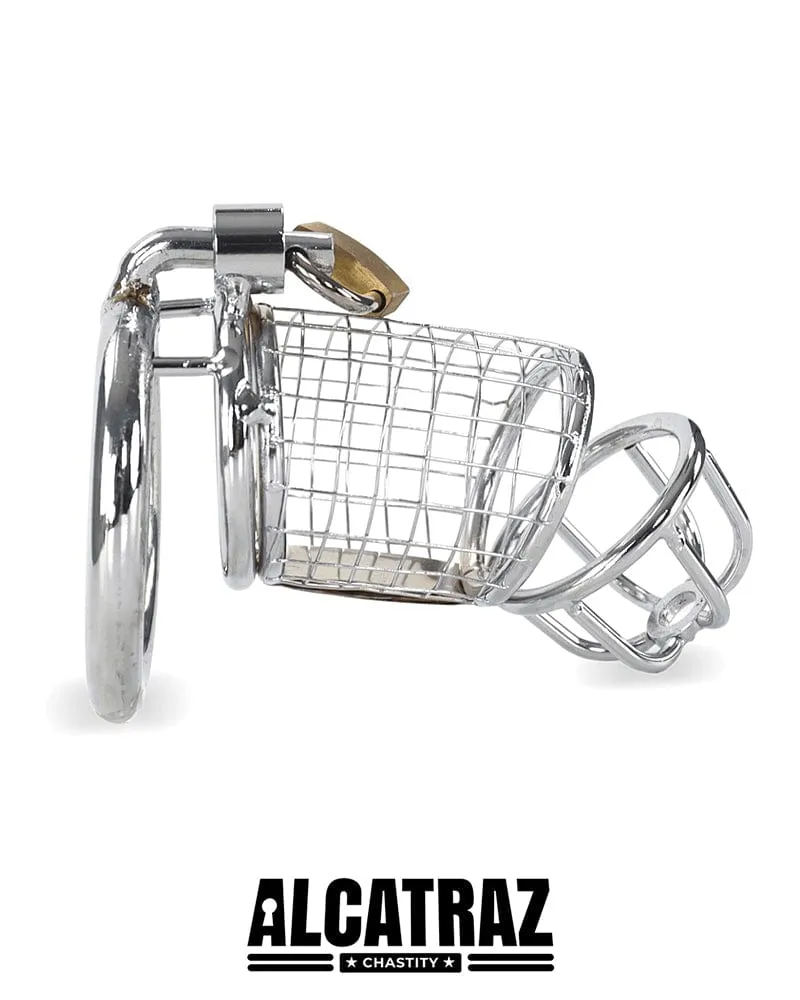4750HS    Caged Animal Steel & Wire Cock Cage Chastity