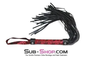 4793RS-SIS      Brocade Lace 17 Sissy Mistress Whip
