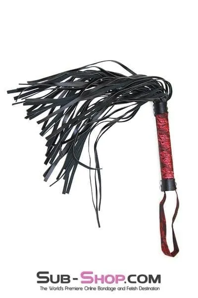 4793RS-SIS      Brocade Lace 17 Sissy Mistress Whip