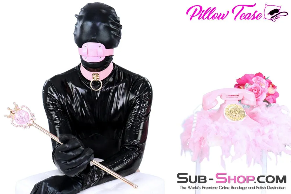 5731RS      Princess Pink Deep Throat Trainer Locking 4 Penis Gag - MEGA Deal