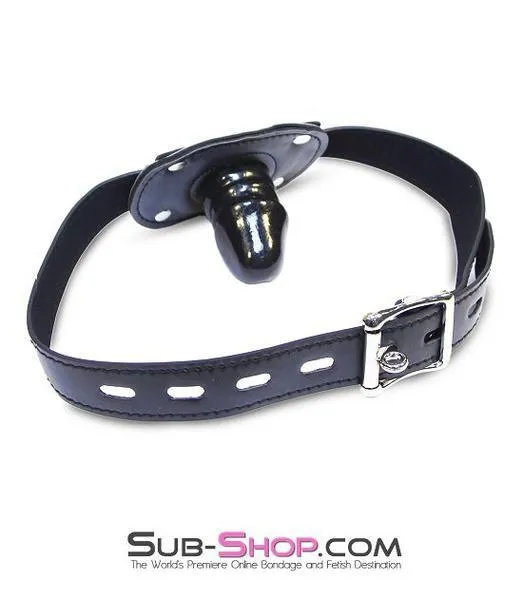 7048RC-SIS      Locking Kinky Mistress Rubber Pretty Sissy Boi Penis Gag
