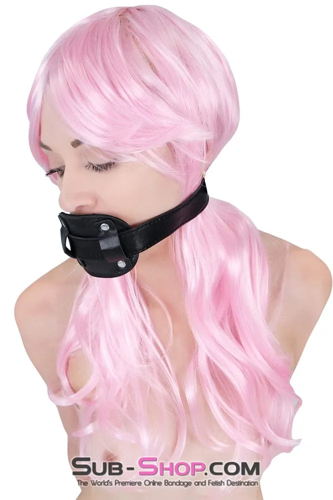 7048RC-SIS      Locking Kinky Mistress Rubber Pretty Sissy Boi Penis Gag