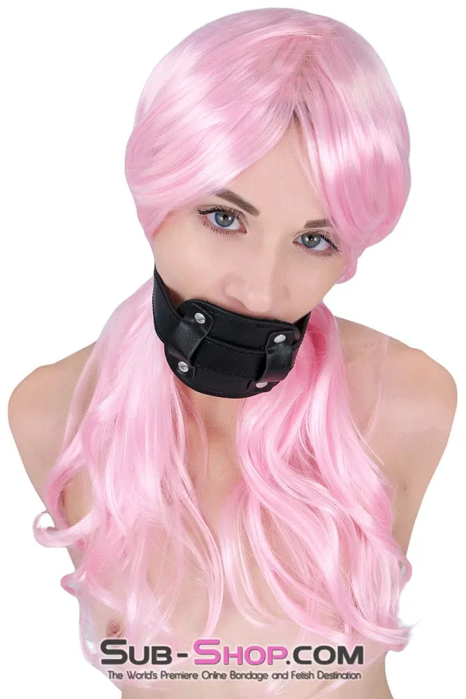 7048RC-SIS      Locking Kinky Mistress Rubber Pretty Sissy Boi Penis Gag
