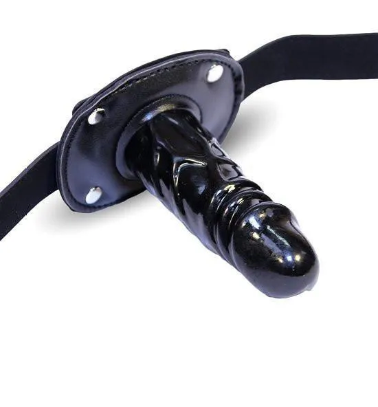 7049RC-SIS      Deep Throat 4 Long Locking Rubber Sissy Slave BDSM Mistress for Hire Penis Gag