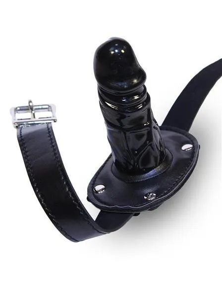 7049RC-SIS      Deep Throat 4 Long Locking Rubber Sissy Slave BDSM Mistress for Hire Penis Gag