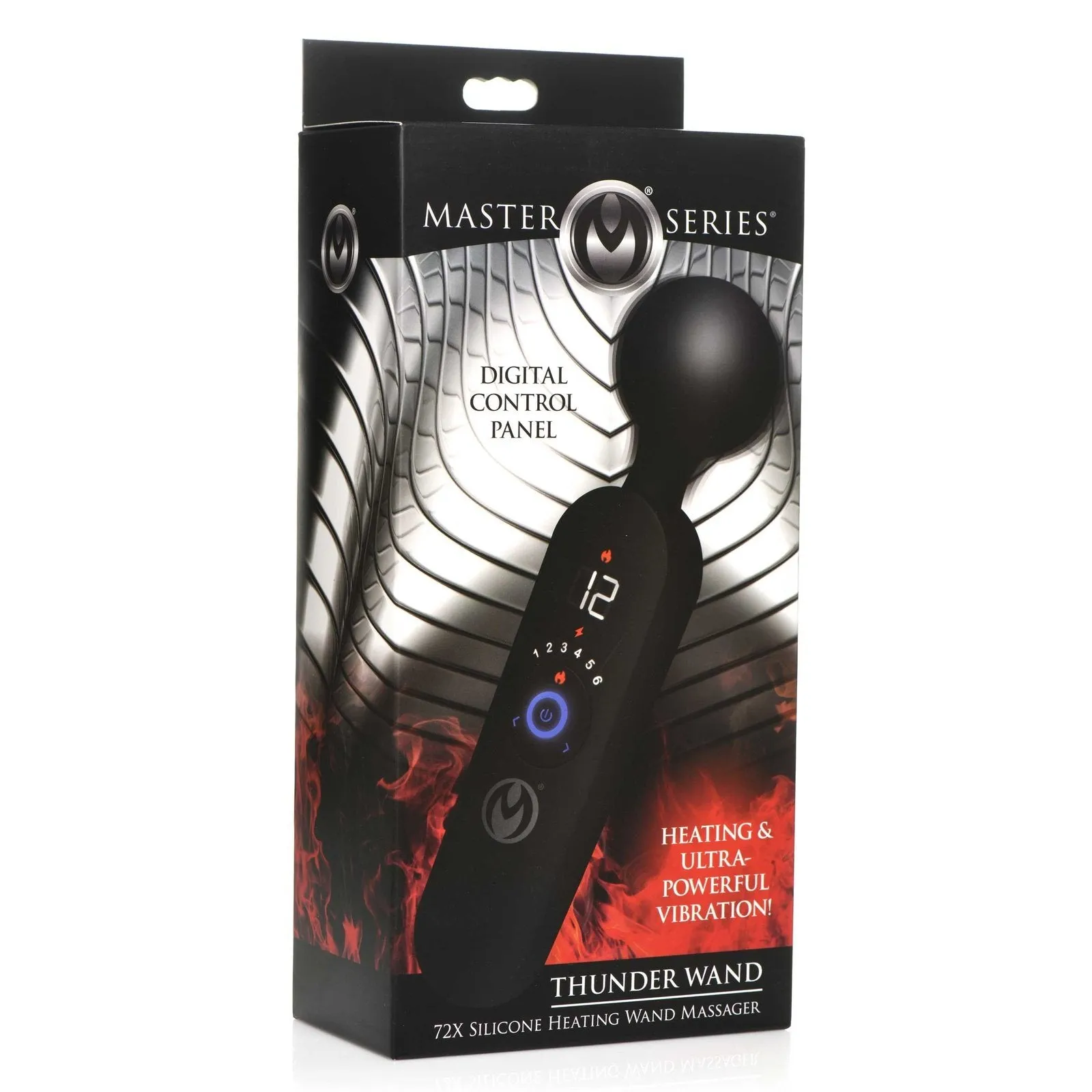 72x Silicone Heating Wand Massager