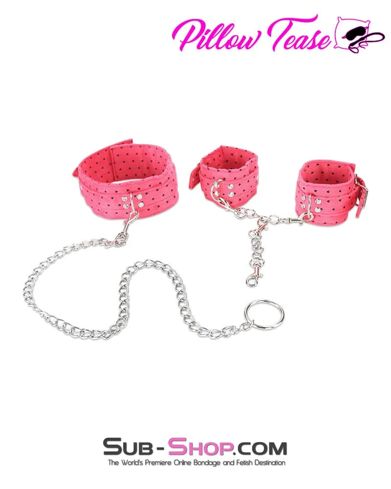 7792DL      Polka Dot Rose Complete Beginner Fantasy Bondage Kit