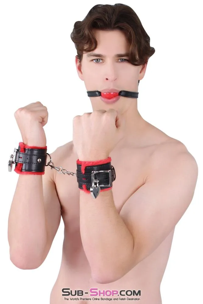 8998DL      Bondage Basics Red Rubber Classic Ball Gag - SPECIAL OFFER!