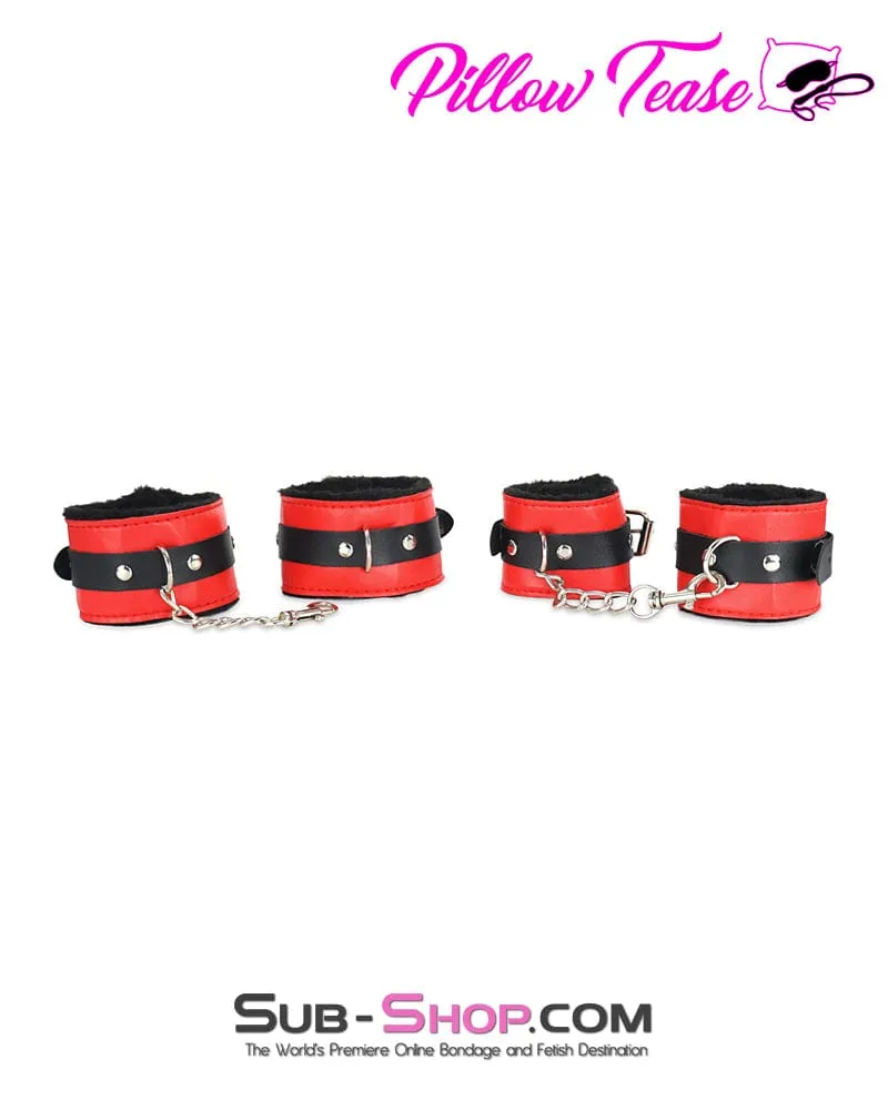 9756DL      Tie Me. Clamp Me. Whip Me 8 Pc Bondage Kit