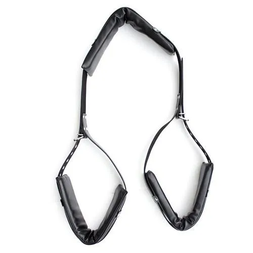 9789M      Padded Sex Sling Thigh Cuffs and Neck Strap Sex Position Set