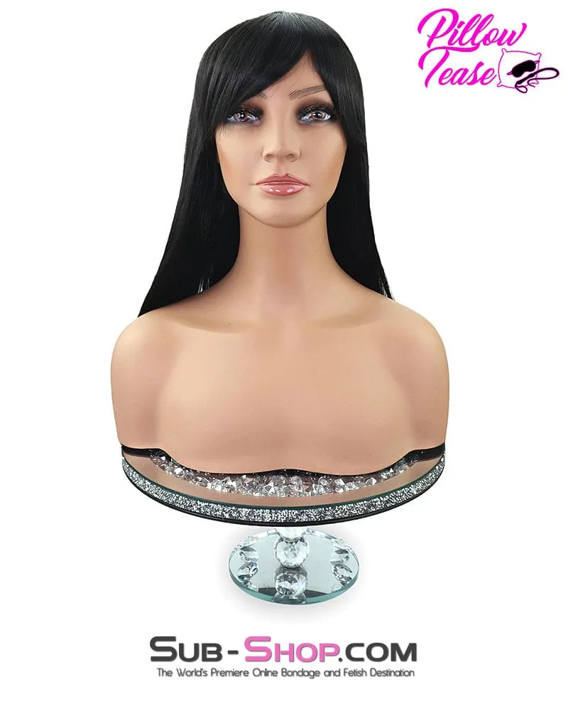 9959AE      21 Long Straight Black Roleplay Sex Wig
