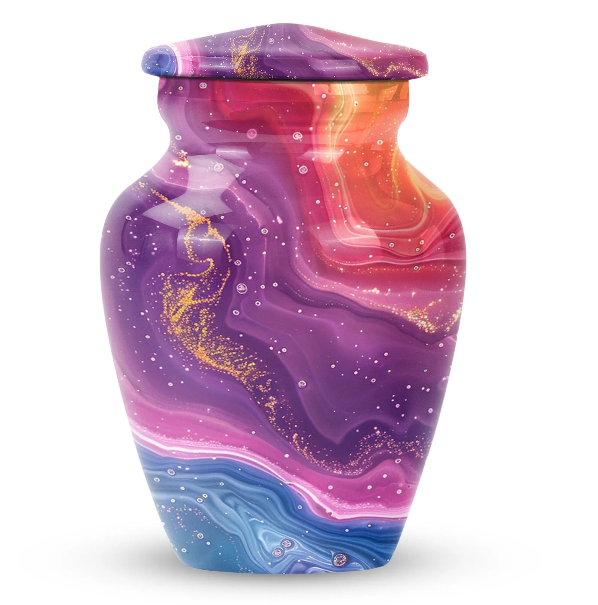 Abstract Urn Solace: Unique and Aesthetic Cremation Solution