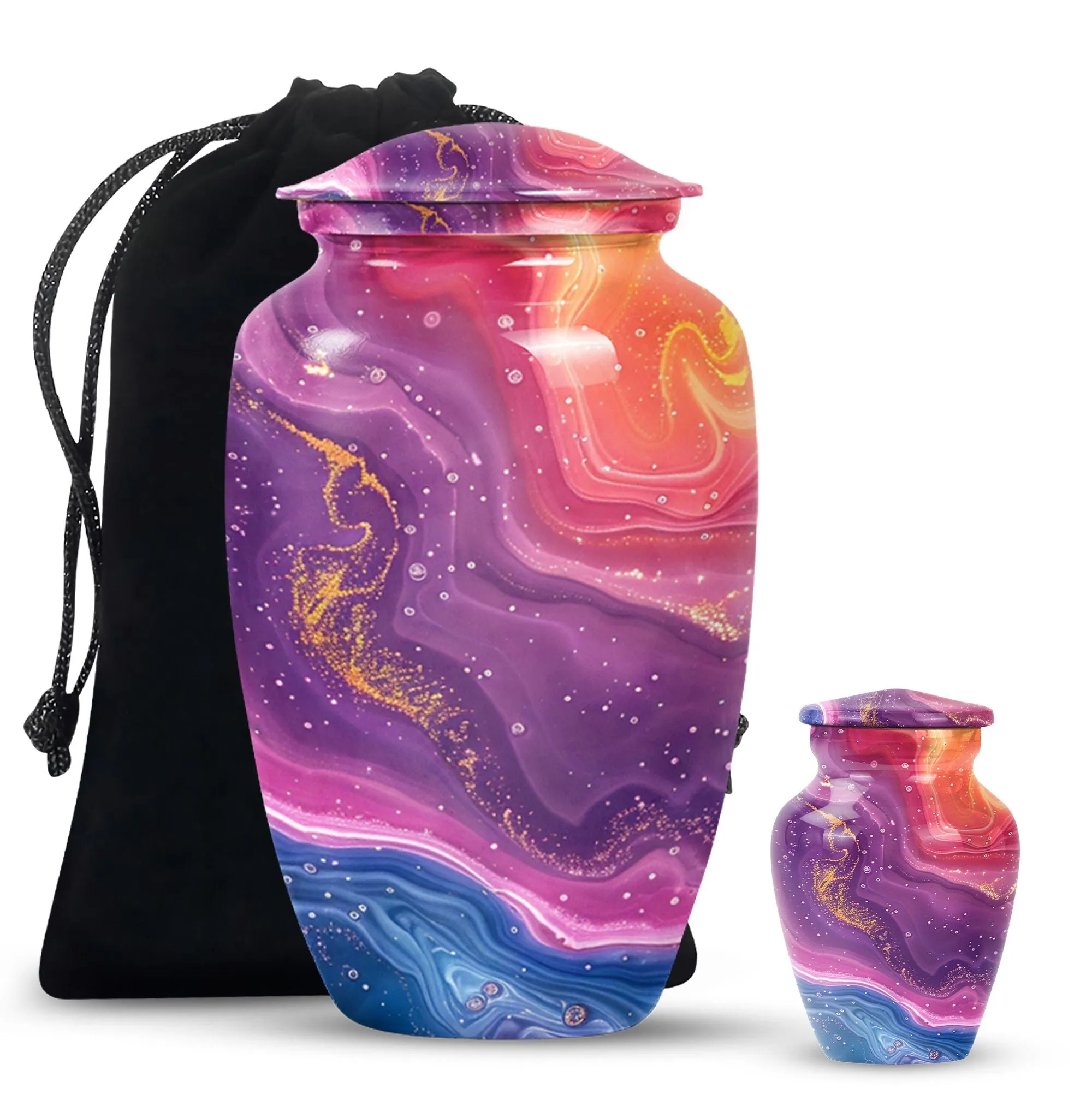 Abstract Urn Solace: Unique and Aesthetic Cremation Solution
