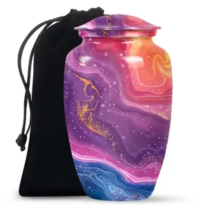Abstract Urn Solace: Unique and Aesthetic Cremation Solution