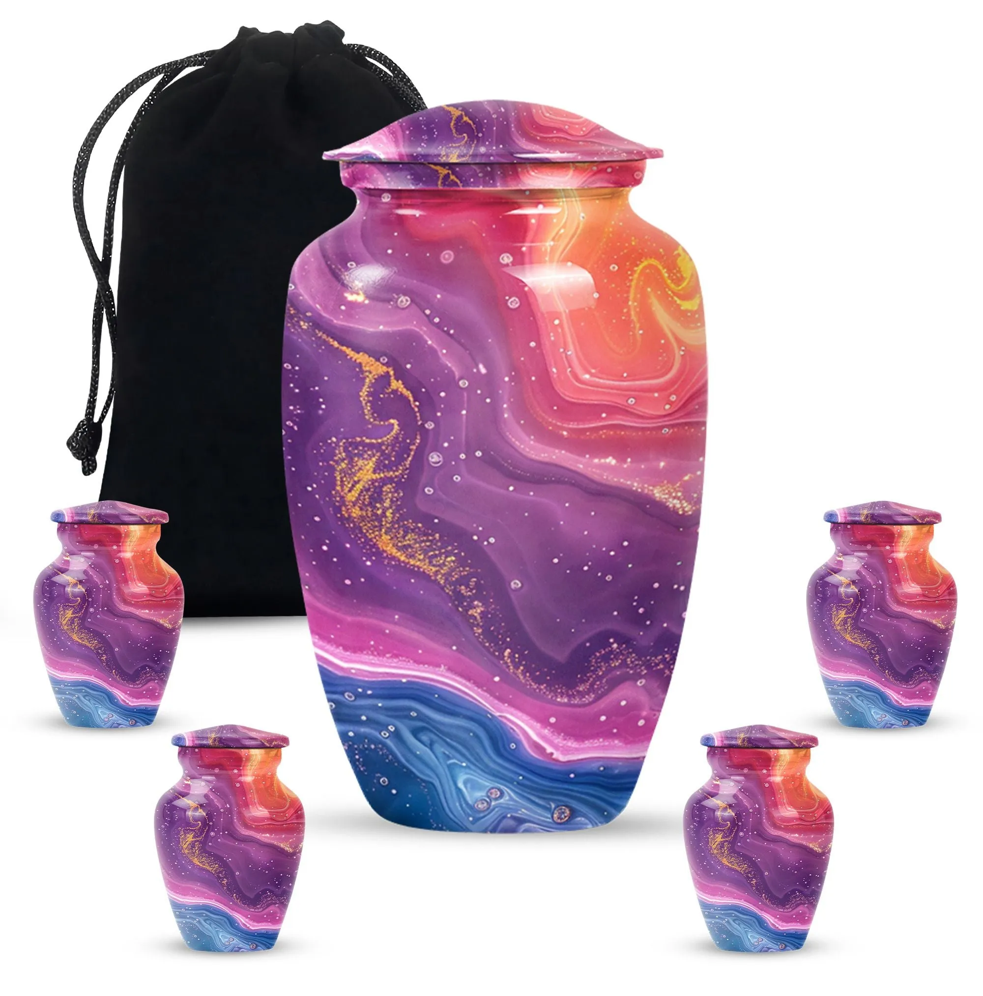 Abstract Urn Solace: Unique and Aesthetic Cremation Solution