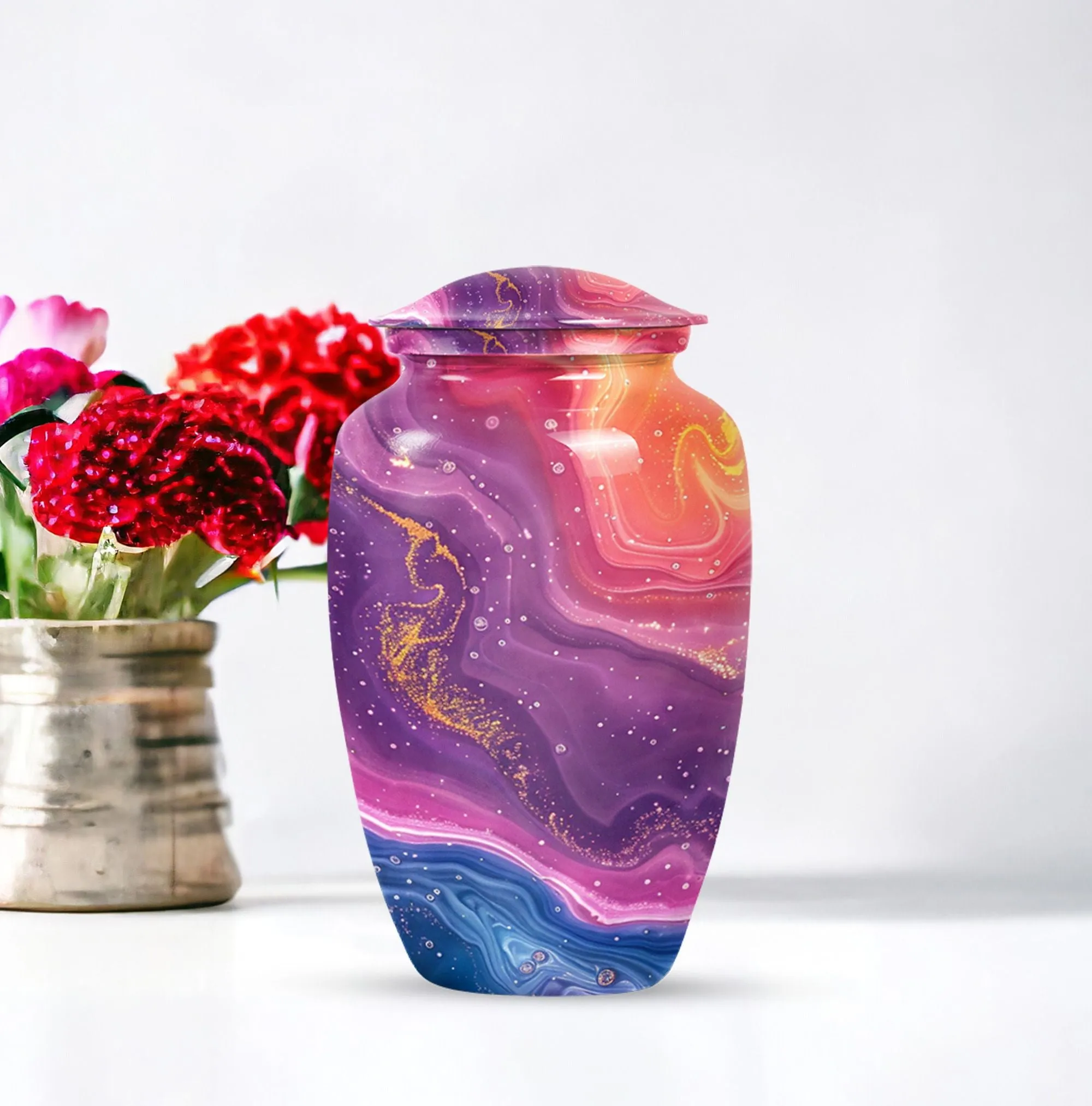 Abstract Urn Solace: Unique and Aesthetic Cremation Solution