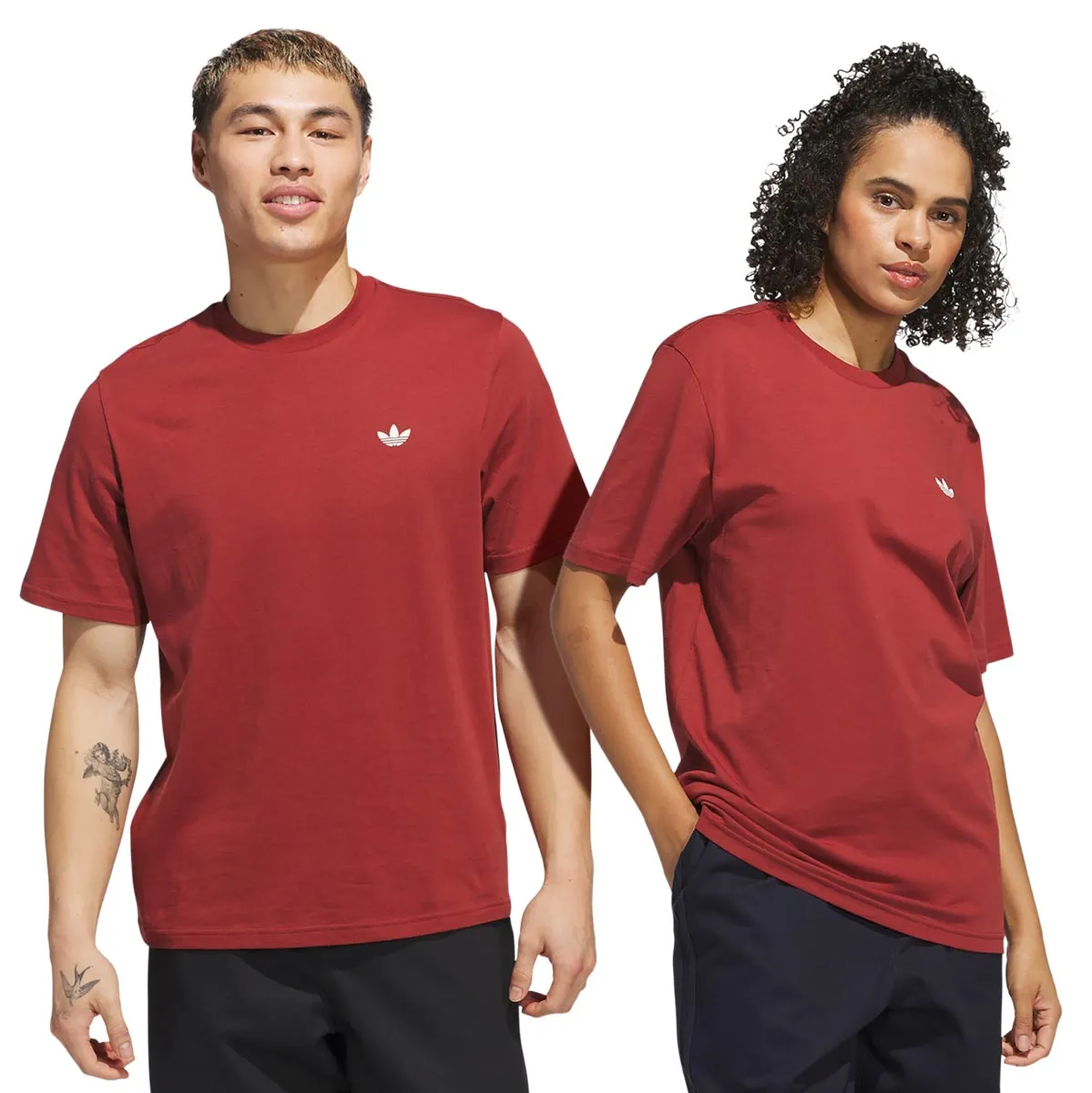 Adidas 4.0 Logo T-Shirt - Red