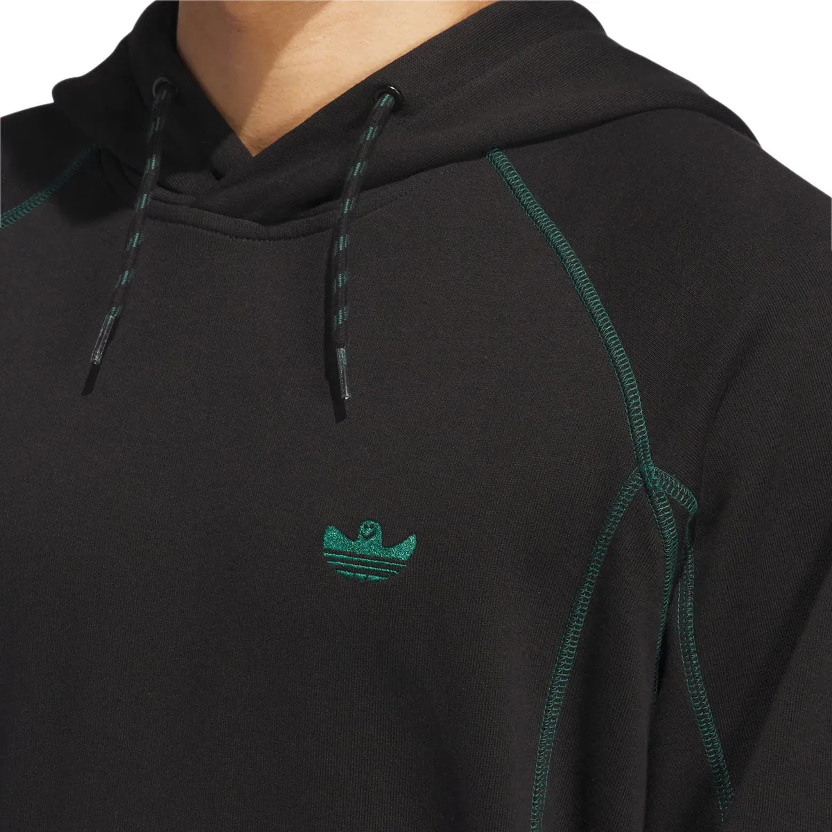 Adidas Shmoo FW Hoodie - Black/Dark Green