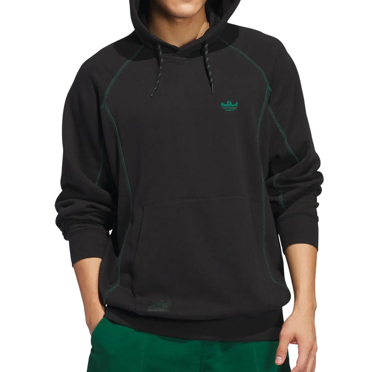 Adidas Shmoo FW Hoodie - Black/Dark Green