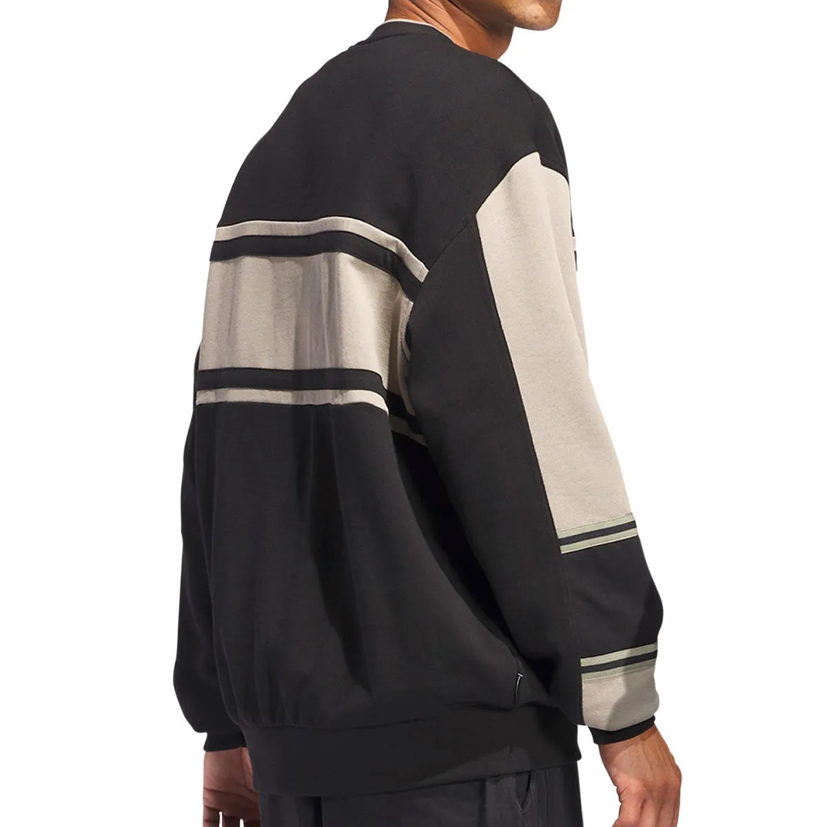 Adidas Skate Crew Sweatshirt - Black/Beige