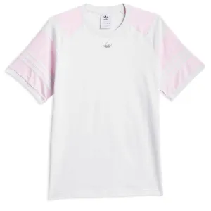 Adidas Tyshawn T-Shirt - Crystal White/Pink