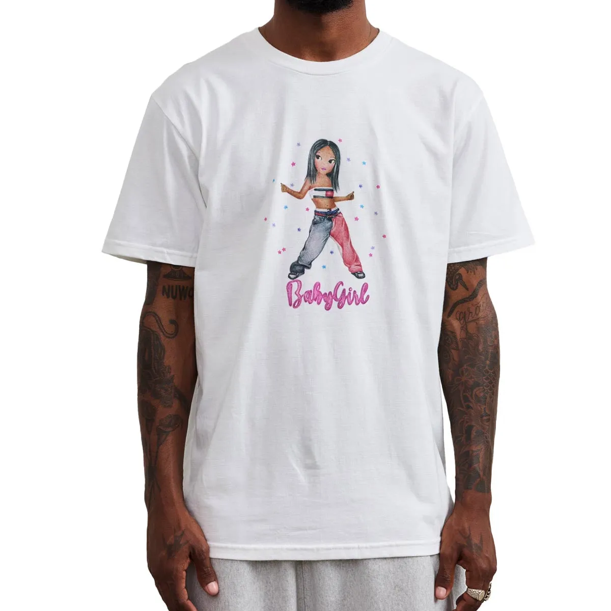 AM-FM Babygirl T-Shirt - White