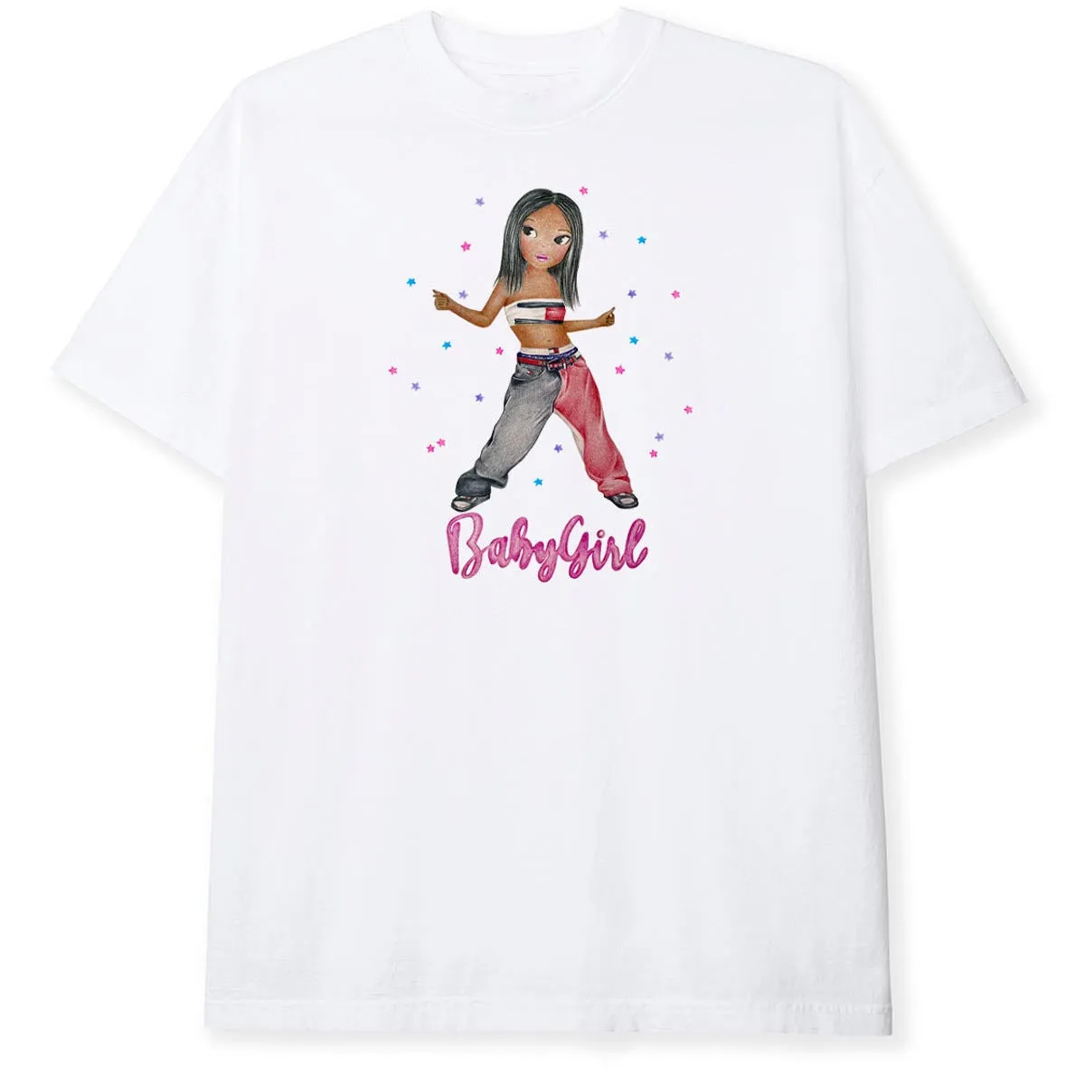 AM-FM Babygirl T-Shirt - White