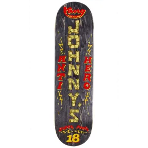 Anti-Hero Cardiel Superpowered Skateboard Deck - Black - 8.50"