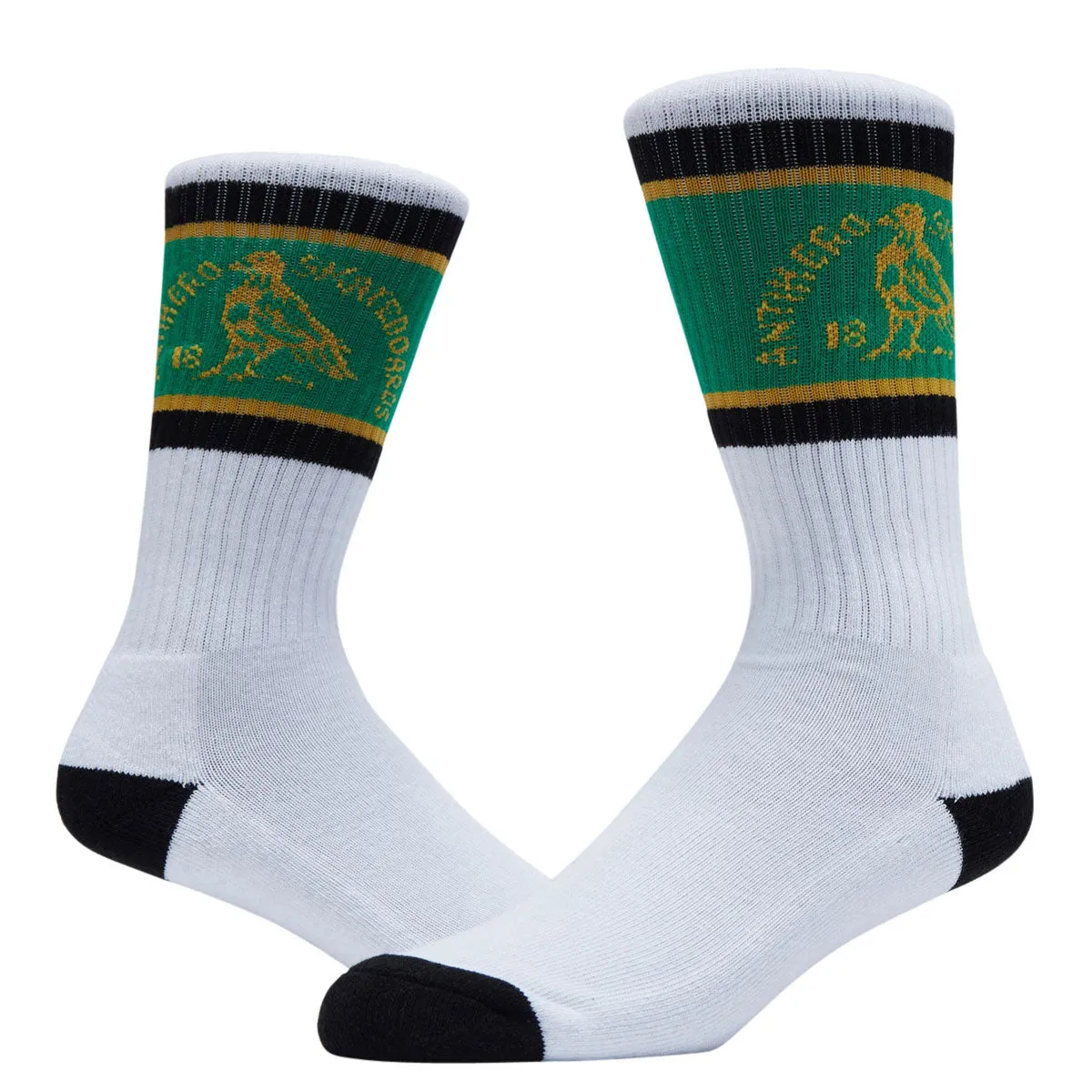 Anti-Hero Clubhouse Socks - White/Green/Black