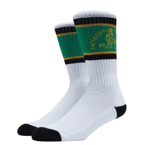 Anti-Hero Clubhouse Socks - White/Green/Black