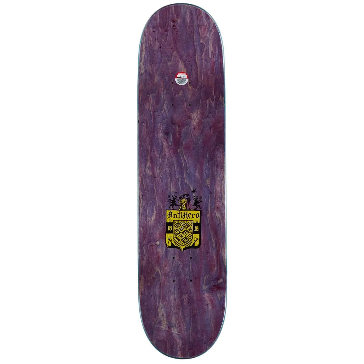 Anti-Hero Grant Coat Of Arms Skateboard Deck - 8.25"