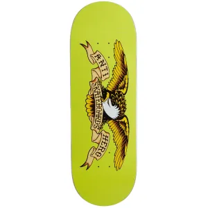 Anti-Hero Team Shaped Eagle Horse Pill Skateboard Deck - Yellow - 10.00"