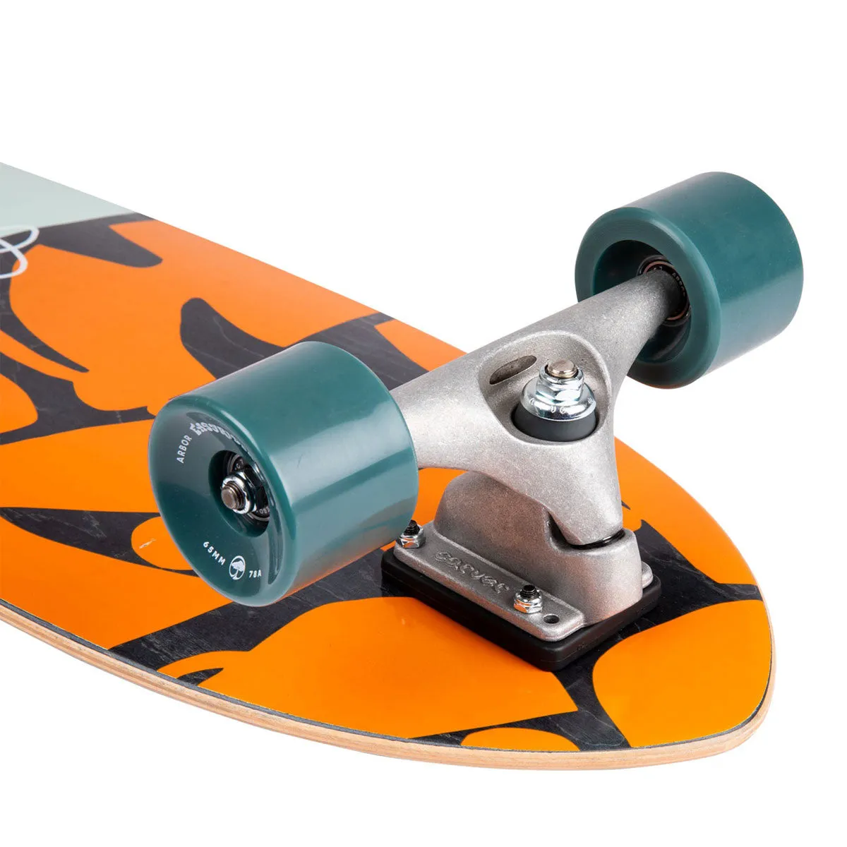 Arbor Scrambler Pre-Built Surfskate Longboard Complete