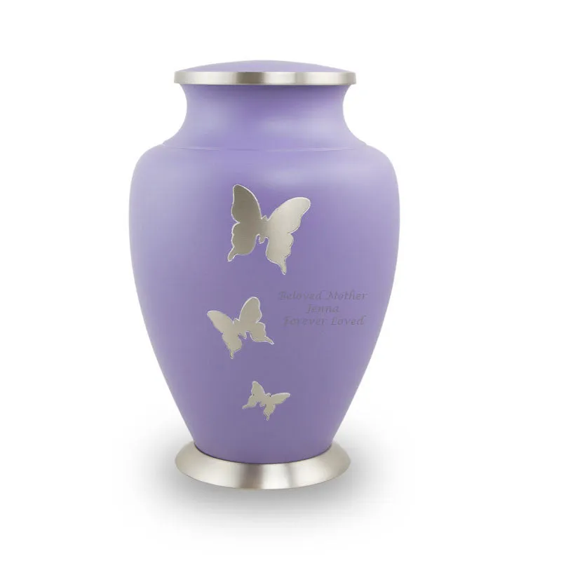 Aria Butterfly Cremation Urn In Large