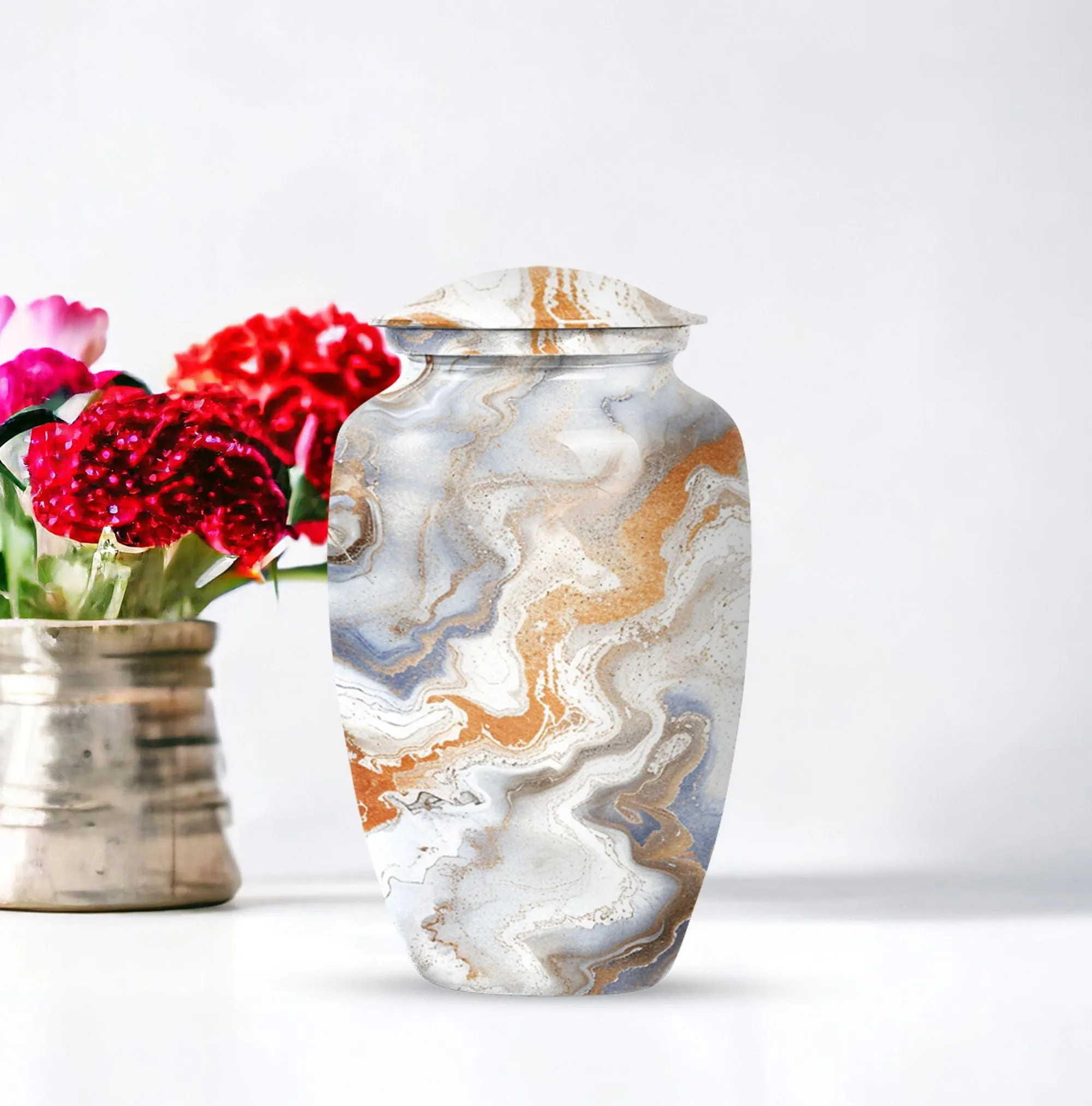 Artistic Elegance: The Abstract Ensemble Cremation Urn