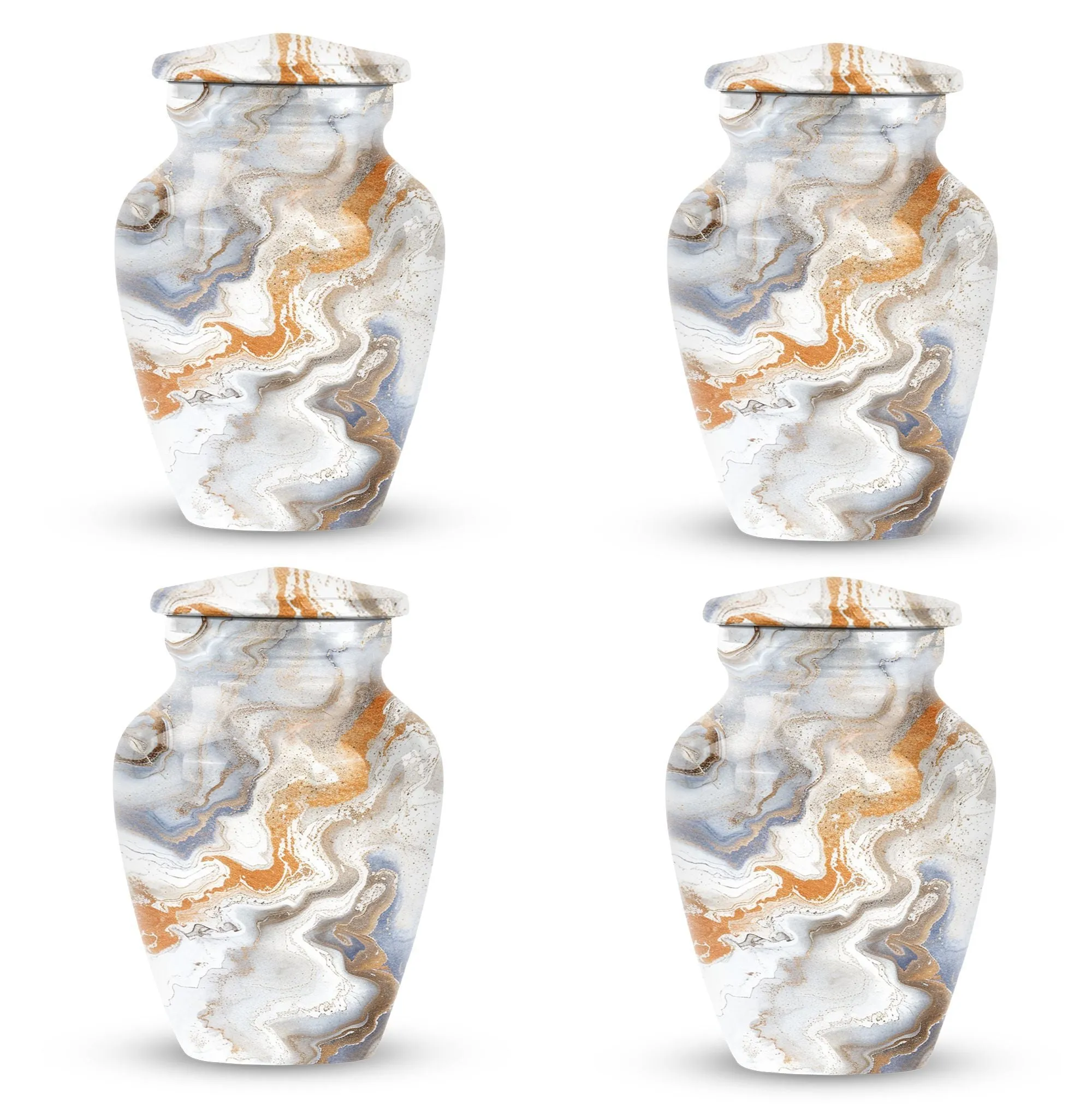 Artistic Elegance: The Abstract Ensemble Cremation Urn