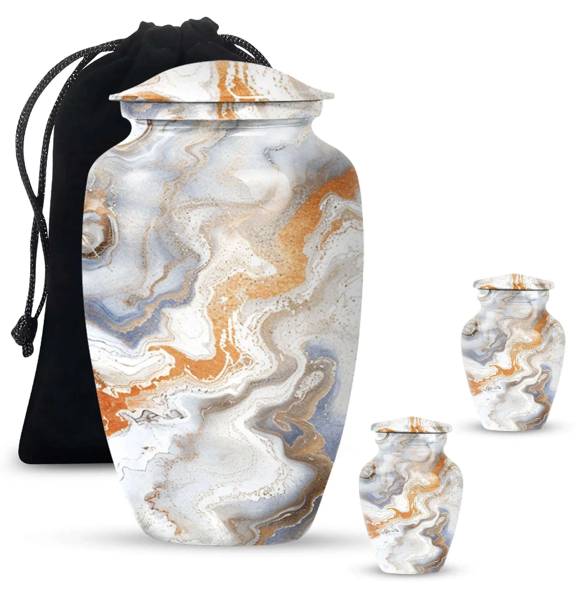 Artistic Elegance: The Abstract Ensemble Cremation Urn